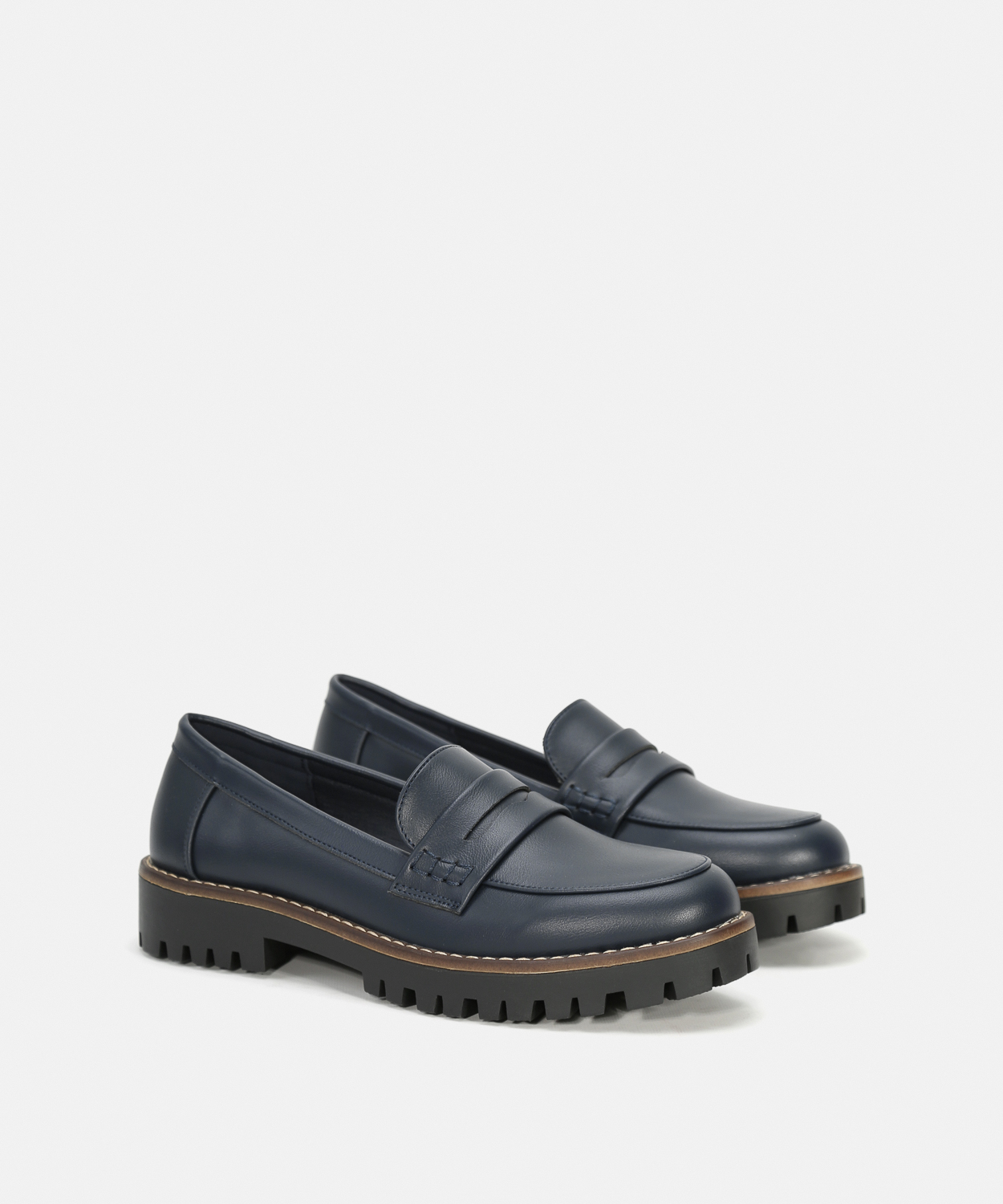 Mocasines efecto napa